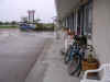 The Quest Motel i Whitewood, Sask. efter en dag med regn og kun regn.